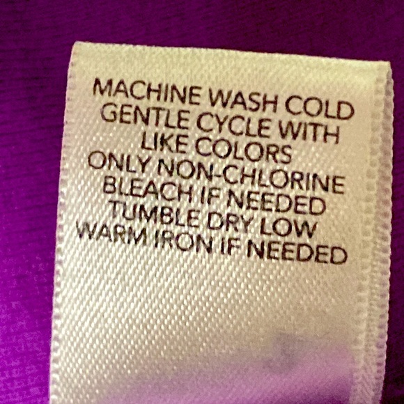 Christopher & Banks Light Purple Tank Top 100% Cotton Size L - Picture 6 of 7